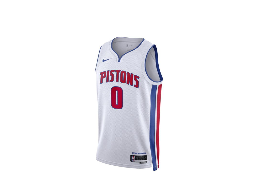 Nike Nike Detroit Pistons Association Edition Swingman Jersey - White - Jalen Duren - Unisex