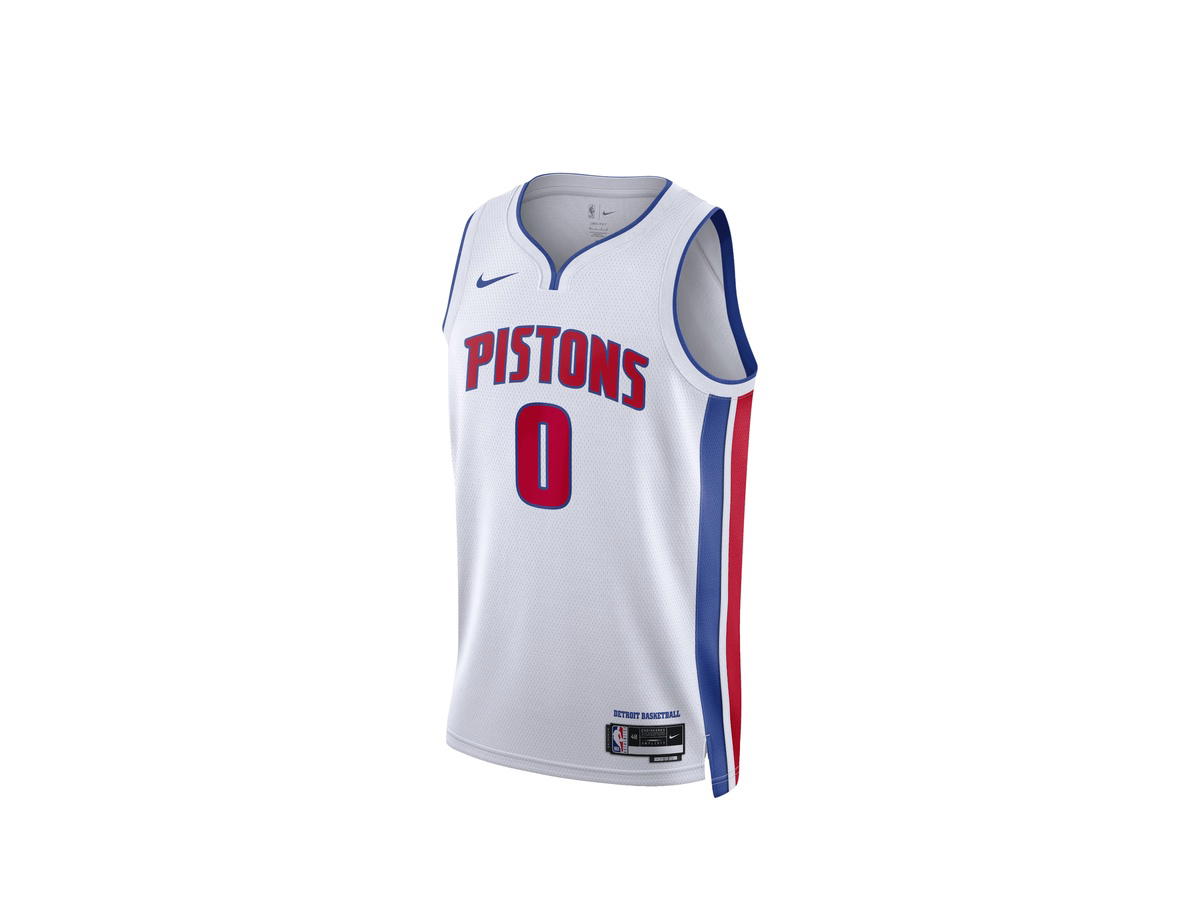 Nike Nike Detroit Pistons Association Edition Swingman Jersey - White - Jalen Duren - Unisex