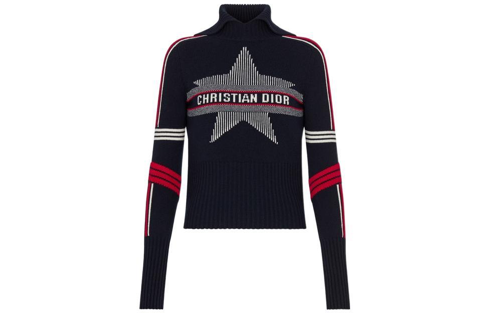 Dior Dior FW22 Sweater Women's Navy Blue