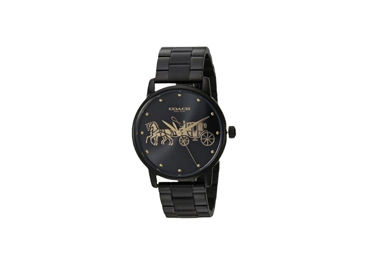 Coach Coach Grand Watch ฺBlack