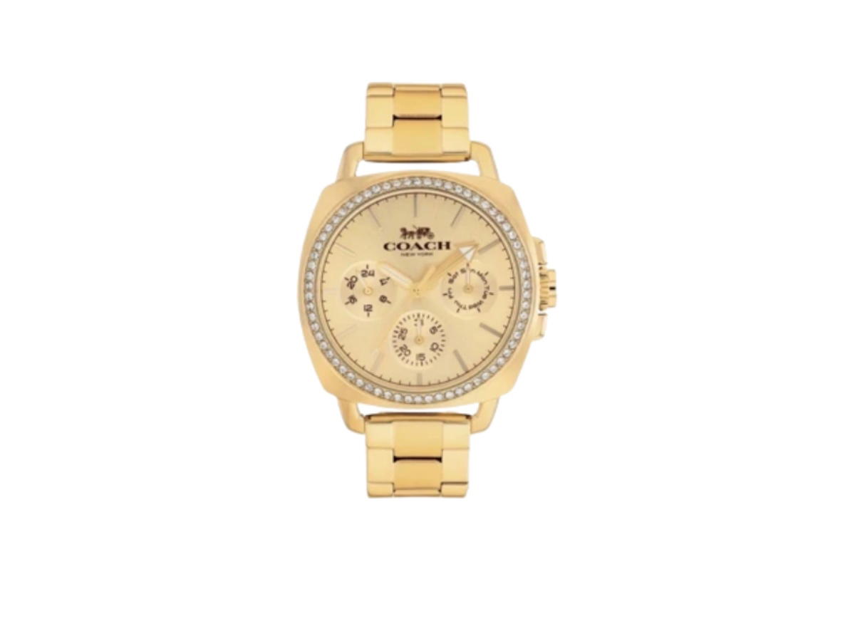 Coach Coach Boyfriend Chronograph Gold