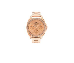 Buy Coach Boyfriend Chronograph Rose Gold at Sasom – Authentic and Ready to Ship