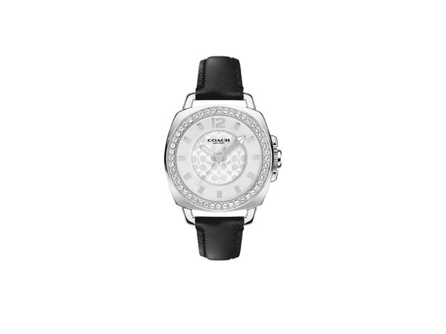 Coach Coach Boyfriend Crystal Watch 34mm Black Silver (Women's) - view 1