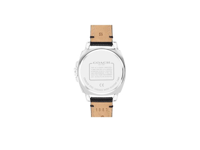 Coach Coach Boyfriend Crystal Watch 34mm Black Silver (Women's) - view 3