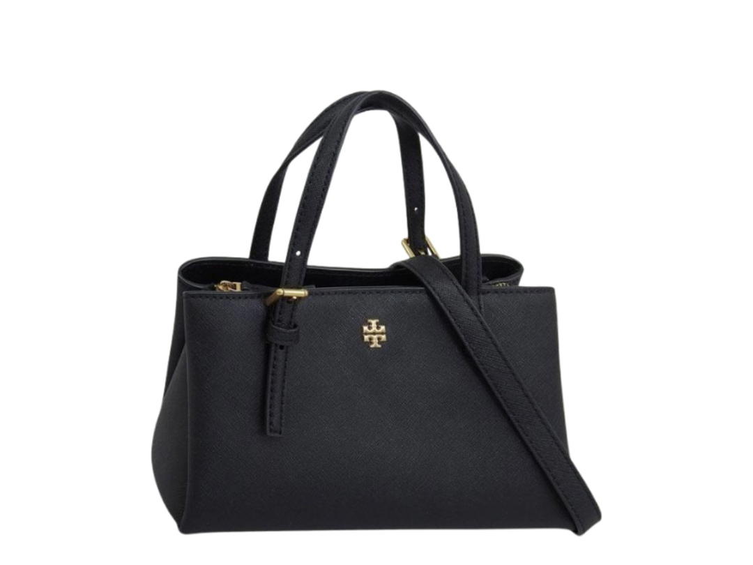 Tory Burch Tory Burch Emerson Mini Tote Black