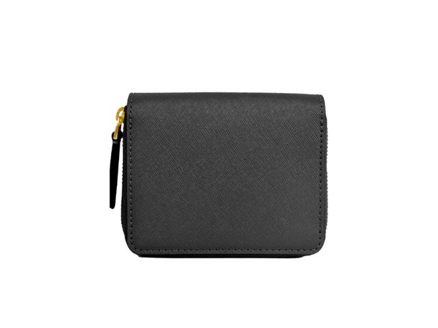 Tory Burch Tory Burch Emerson Zip Around Mini Wallet Black - view 3