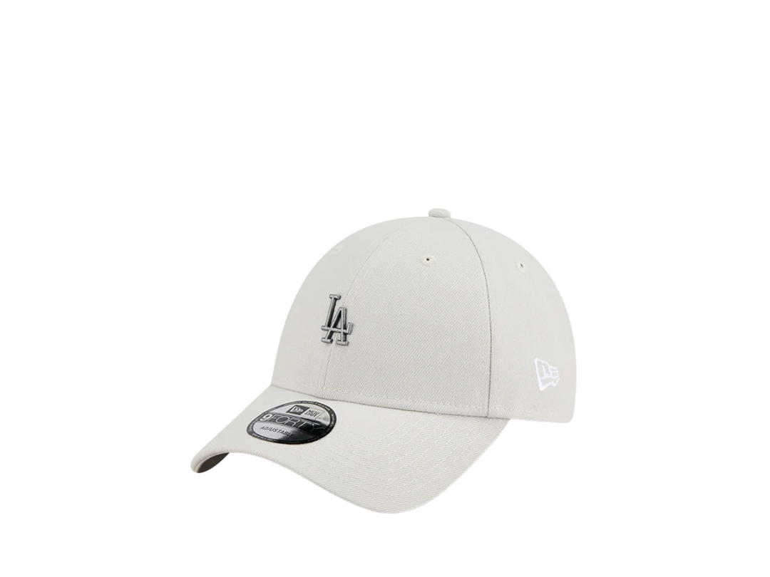 New Era New Era Los Angeles Angels Co Satin Cooperstown 9Forty A-Frame Cap Gray