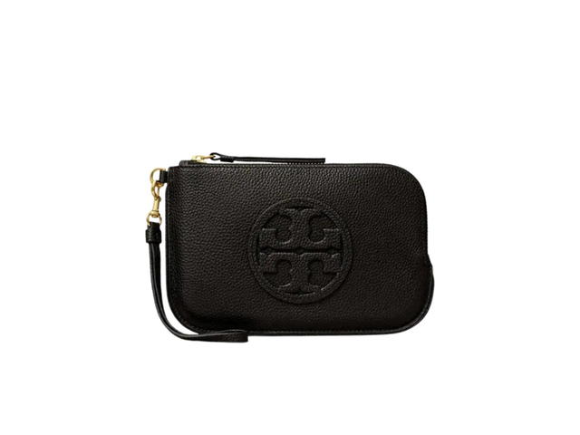 Tory Burch Tory Burch Miller Leather Wristlet Black - view 1