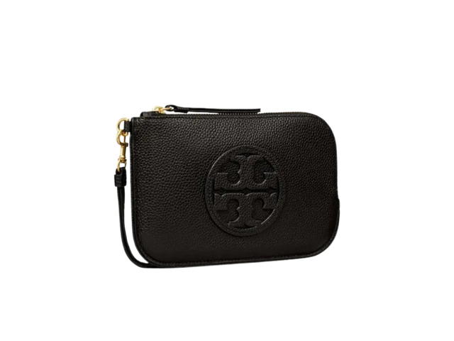 Tory Burch Tory Burch Miller Leather Wristlet Black - view 2