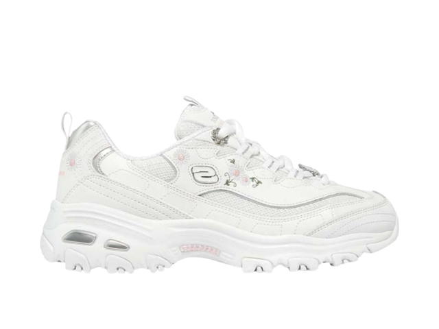Skechers Skechers D'Lites White Pink Green (Women's) - view 1