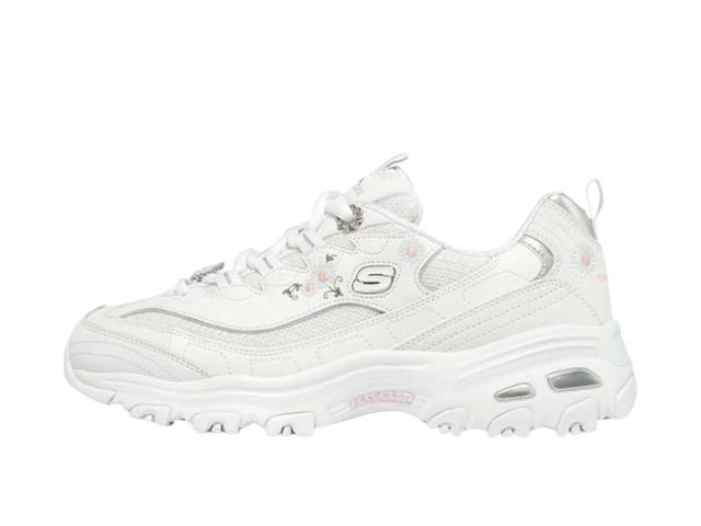 Skechers Skechers D'Lites White Pink Green (Women's) - view 2