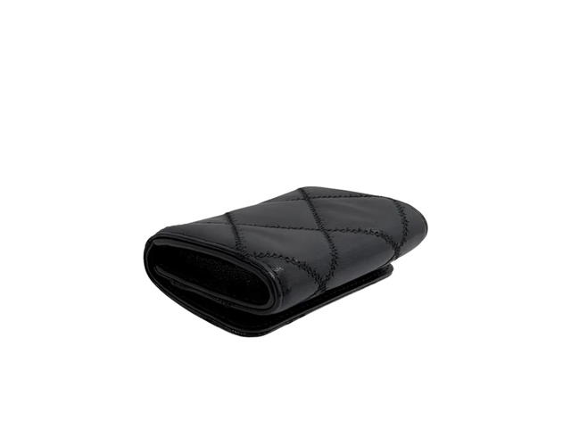 Tory Burch Tory Burch Card Holder In Black Leather With Gold Hardware - view 3