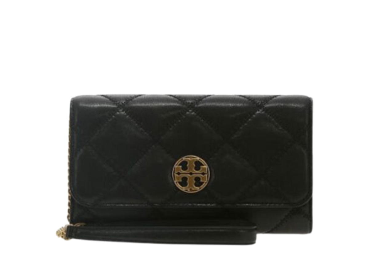 Tory Burch Tory Burch Willa Chain Wallet Bag Black