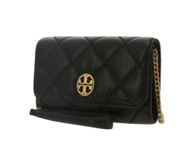 Tory Burch Tory Burch Willa Chain Wallet Bag Black - view 2