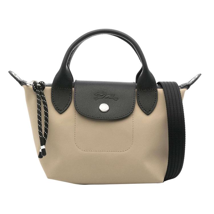 Longchamp Longchamp Le Pliage Energy Recycled Canvas Shoulder Bag Crossbody Bag Handbag Extra Small Women's Clay