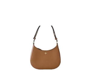 Buy Tory Burch Emerson Textured Cow Leather Shoulder Bag Hazelnut Brown at Sasom – Authentic and Ready to Ship