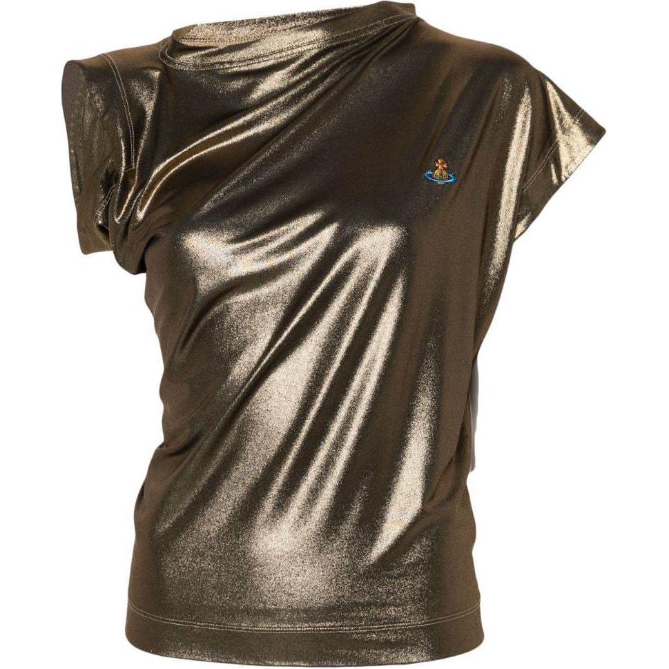Vivienne Westwood Vivienne Westwood Hebo Logo-Embroidered Top