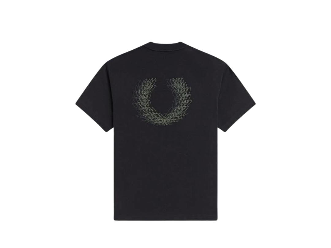 Fred Perry Fred Perry Light Box Graphic Logo T-shirt Black