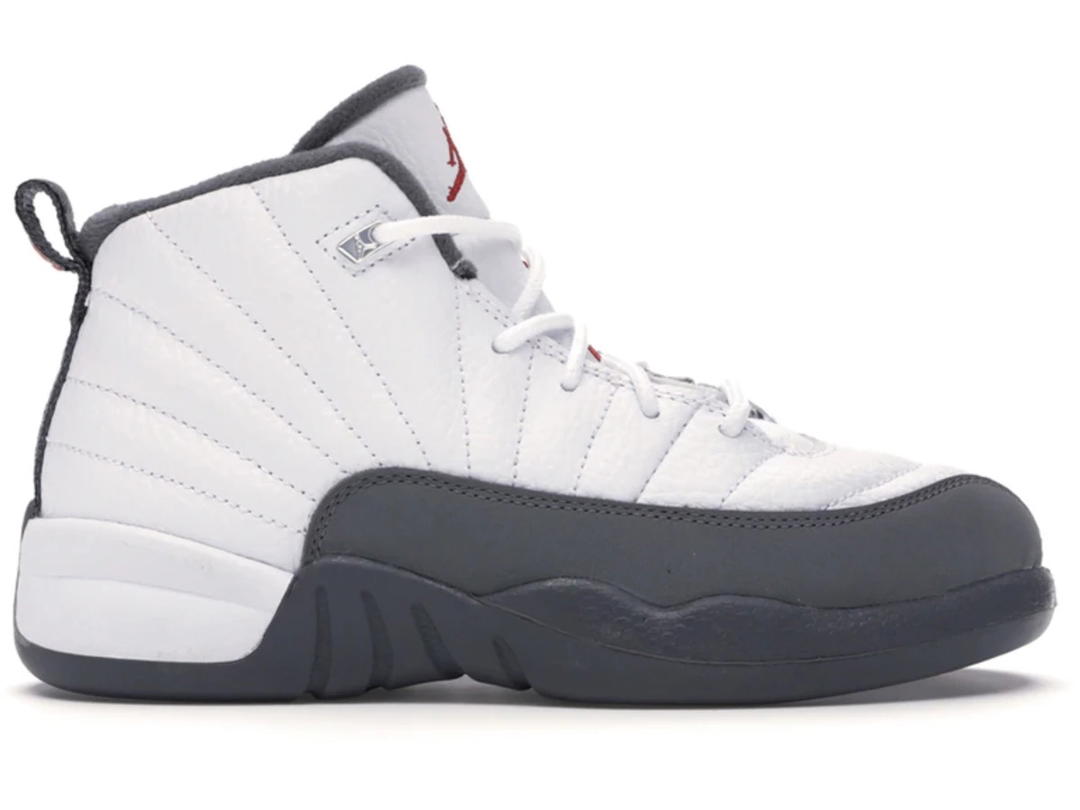 Jordan Jordan 12 Retro White Dark Grey (PS)