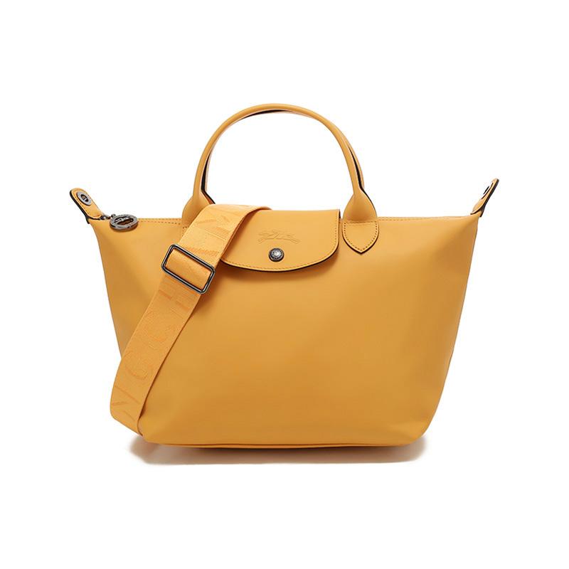 Longchamp Longchamp Handbags Almond Yellow