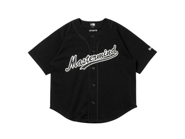 Mastermind Mastermind X New Era Heavyweight Cotton Baseball Shirt Black - view 1