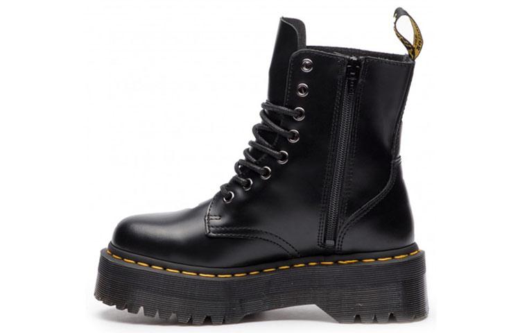 Dr. Martens Dr. Martens Jadon Platform Boots Black Smooth Leather