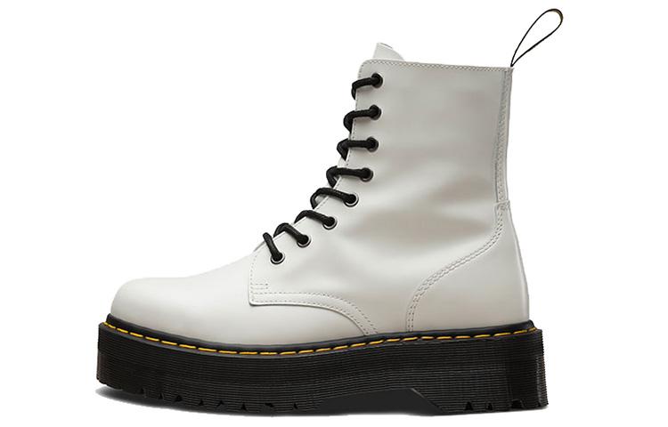Dr. Martens Dr.Martens Jadon Smooth Leather Platform Boot White
