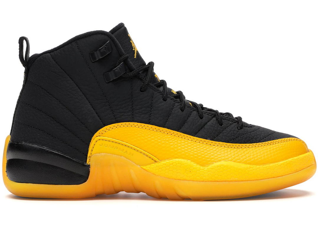 Jordan Jordan 12 Retro Black University Gold (GS)