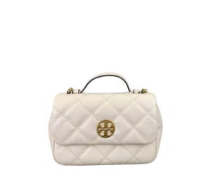 Buy Tory Burch Willa Willa Mini Top Handle Bag In Leather With Gold Hardware at Sasom – Authentic and Ready to Ship