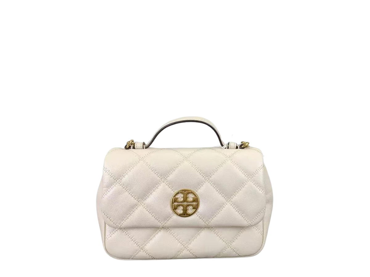 Tory Burch Tory Burch Willa Willa Mini Top Handle Bag In Leather With Gold Hardware