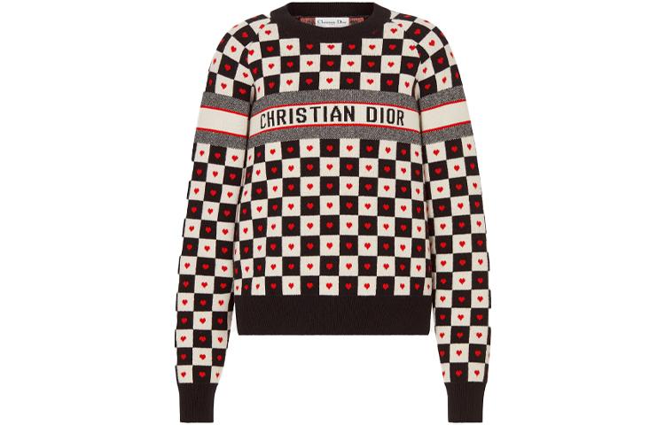 Dior Dior FW21 Loose Fit Sweater Women's Multicolor