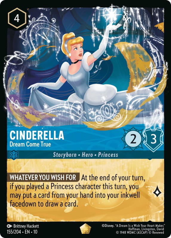Disney Lorcana Disney Lorcana Cinderella Dream Come True L [155/204] Whispers in the Well (EN)