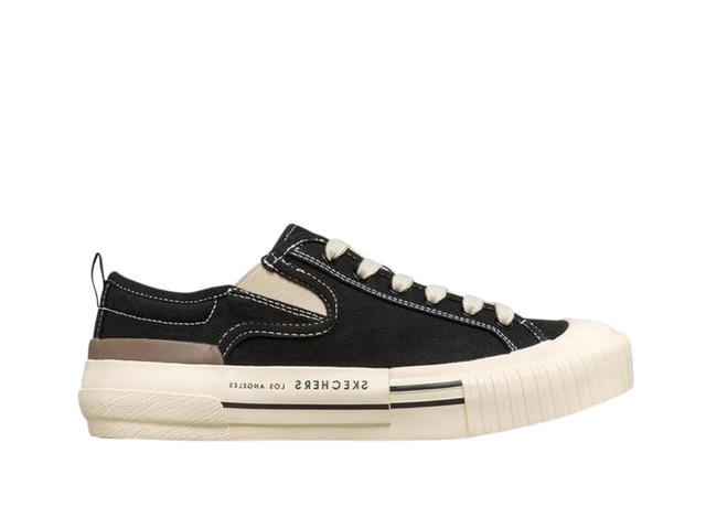 Skechers Skechers New Moon Canvas Shoes Gs Black Women's - view 1