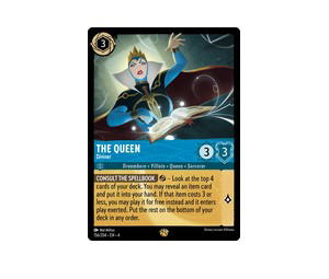 Buy Disney Lorcana The Queen - Diviner L [156/204] Ursula's Return (EN) at Sasom – Authentic and Ready to Ship