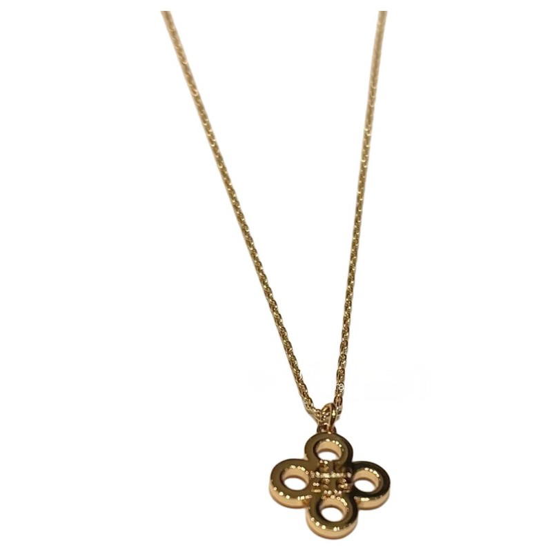 Tory Burch Tory Burch Flower Pendant - gold