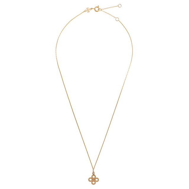 Tory Burch Tory Burch Flower Pendant - gold - view 3
