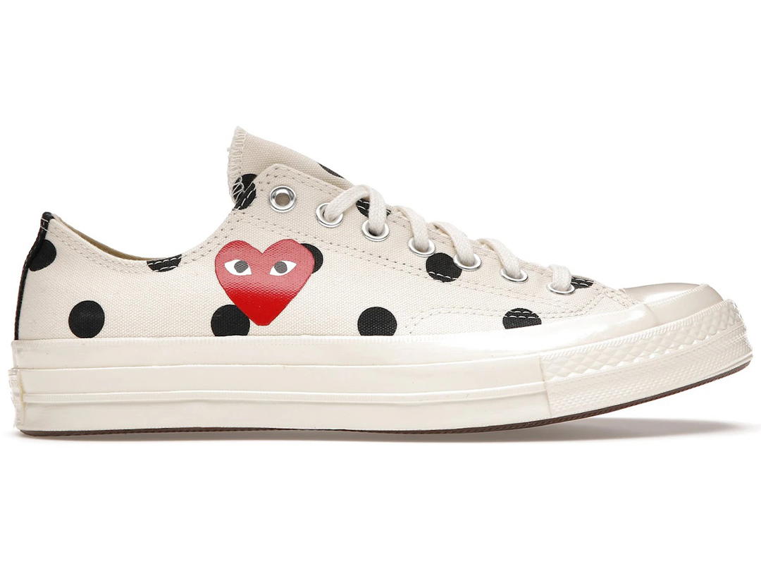 Converse Converse Chuck Taylor All Star 70 Ox Comme des Garcons PLAY Polka Dot White