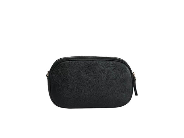 Tory Burch Tory Burch Britten Camera Bag In Black Leather With Gold Hardware - view 3