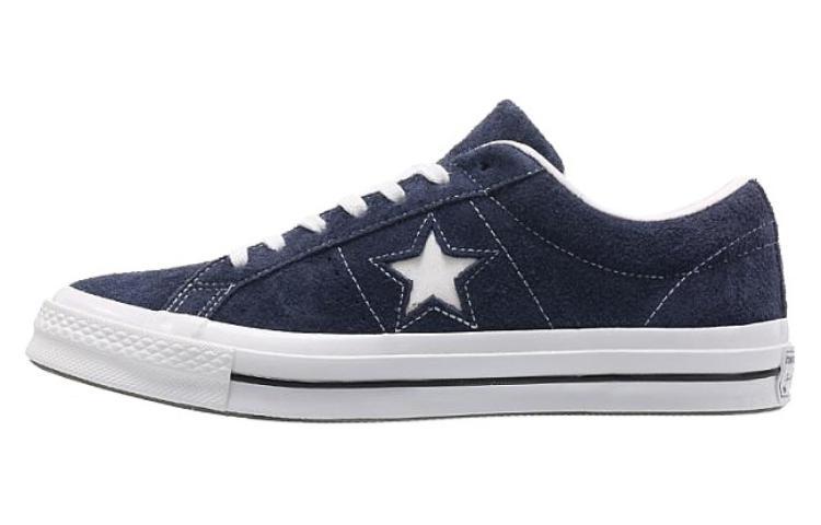 Converse One Star Converse Ox Premium Suede 'Dark Blue'