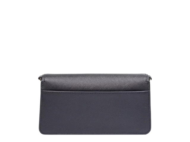 Tory Burch Tory Burch Emerson Mini In Black Saffiano Leather With Gold Hardware Black - view 2