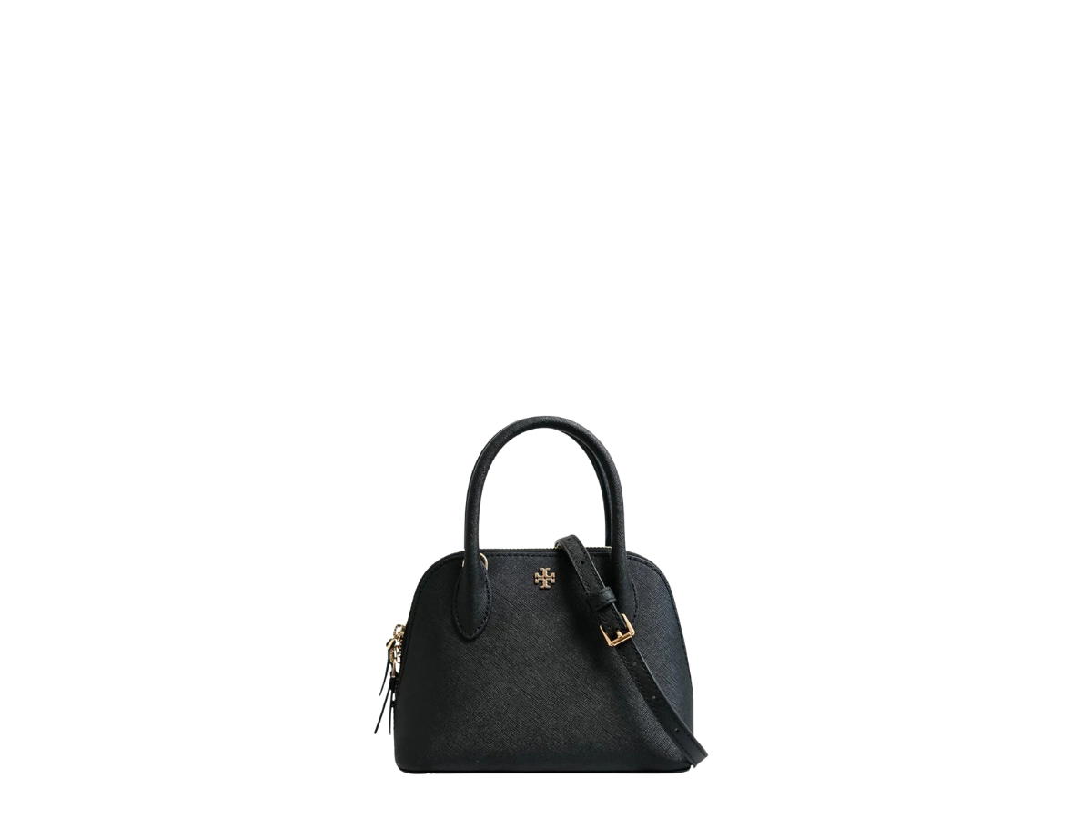 Tory Burch Tory Burch Emerson Mini Dome Satchel Black