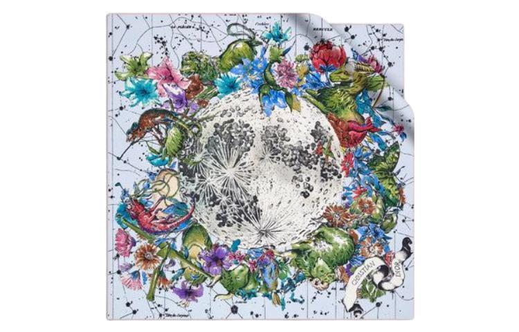 Dior Dior Silk Scarves Women's Multicolor