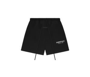 Buy Fear of God Essentials Classic Sweatshort Jet Black (SS25) at Sasom – Authentic and Ready to Ship