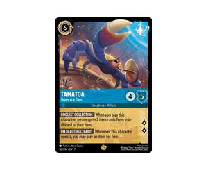 Buy Disney Lorcana Tamatoa - Happy as a Clam L [162/204] Archazia's Island (EN) at Sasom – Authentic and Ready to Ship