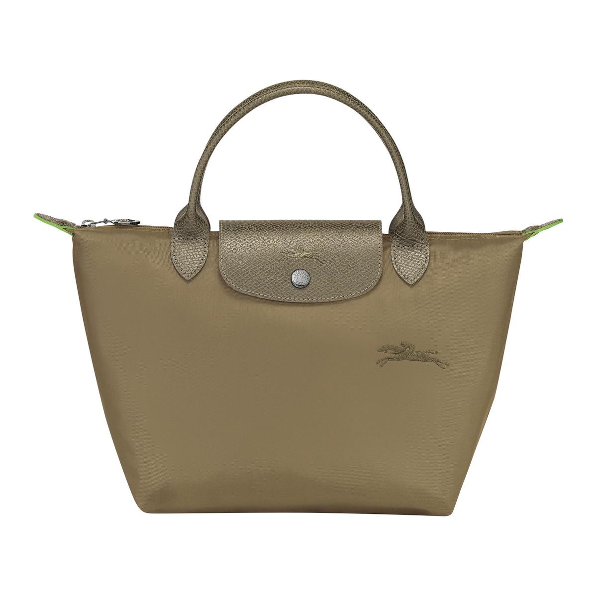 Longchamp Longchamp Le Pliage Green Recycled Polyamide Dumpling Bag Handbags Small Size Women's Daylily Yellow