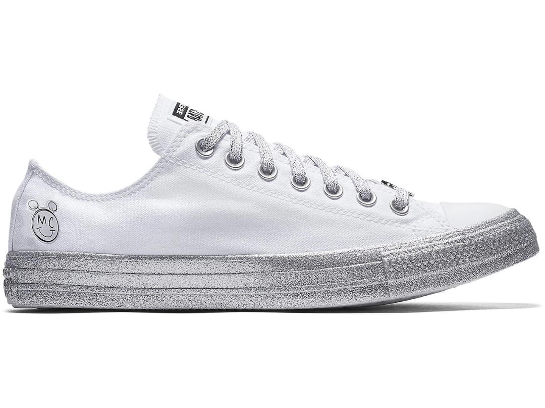 Converse Converse Chuck Taylor All Star Low Miley Cyrus White Silver