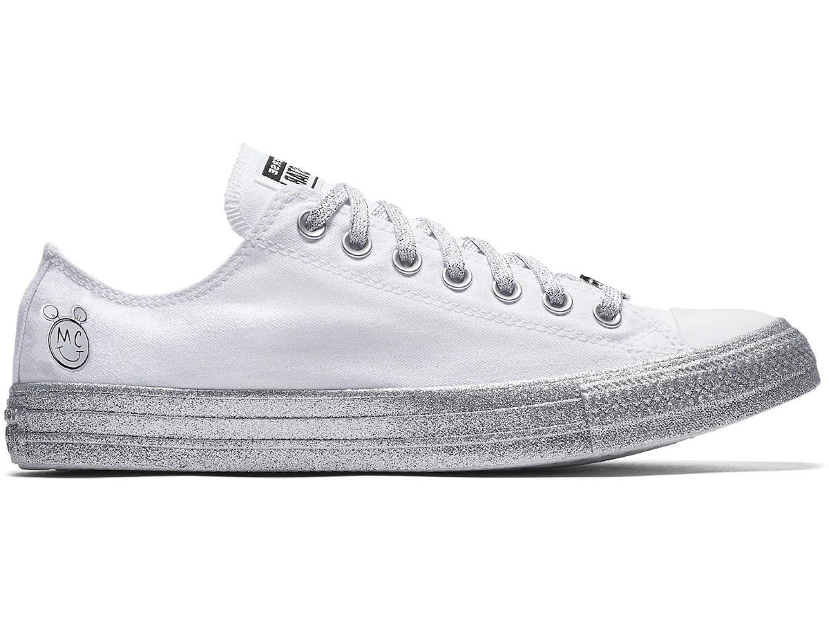 Converse Converse Chuck Taylor All Star Low Miley Cyrus White Silver