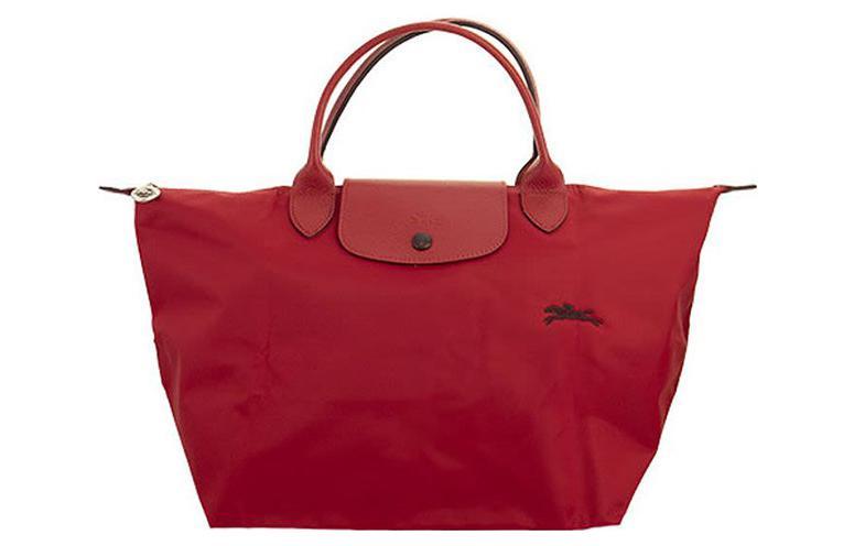 Longchamp Longchamp Nylon Dumpling Bag Handbags Regular Women's Red
