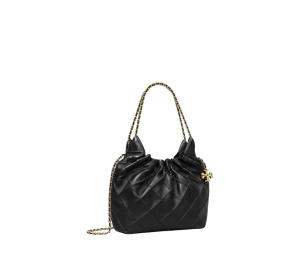 Buy Tory Burch Fleming Mini Hobo Bag Black at Sasom – Authentic and Ready to Ship