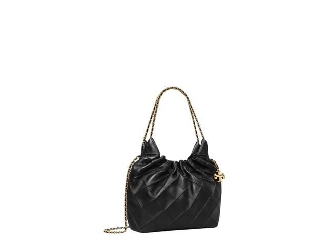 Tory Burch Tory Burch Fleming Mini Hobo Bag Black - view 1